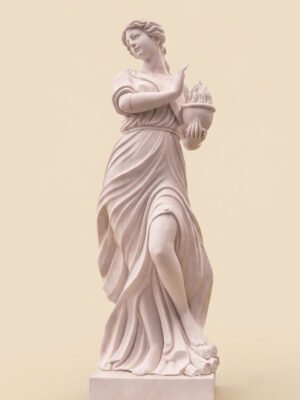 Lady with Fire Statue