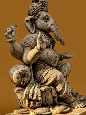 Sandstone Ganesh Statue