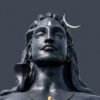 Black Granite Adiyogi Statue