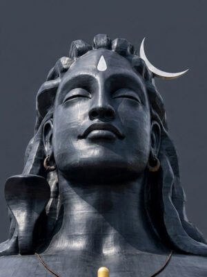 Black Granite Adiyogi Statue